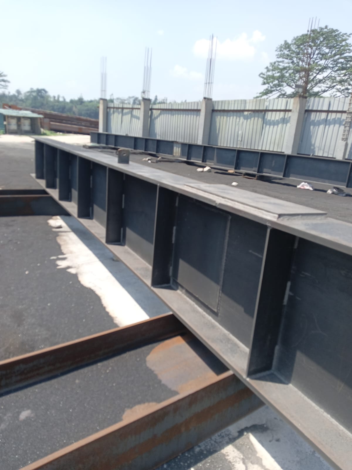 Metal structure surface preparation